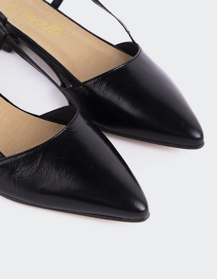 Rinda Black Leather