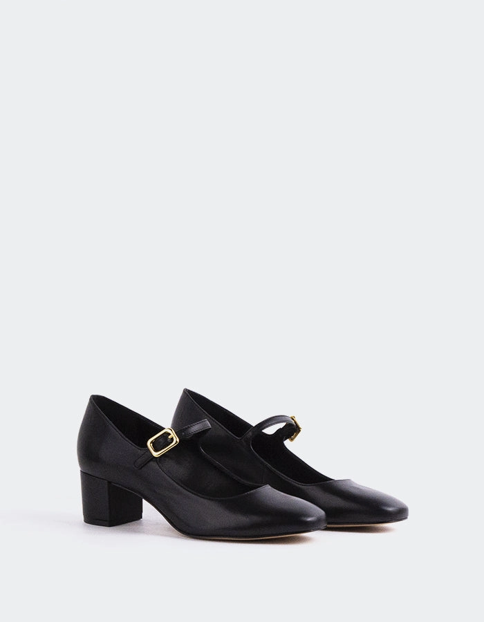 Rosalba Black Leather