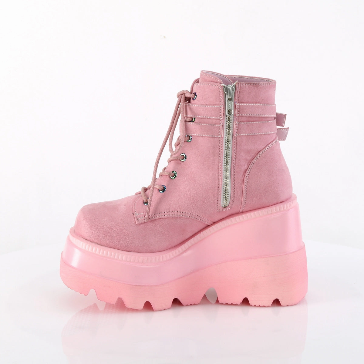 SHAKER-52  Baby Pink Vegan Suede