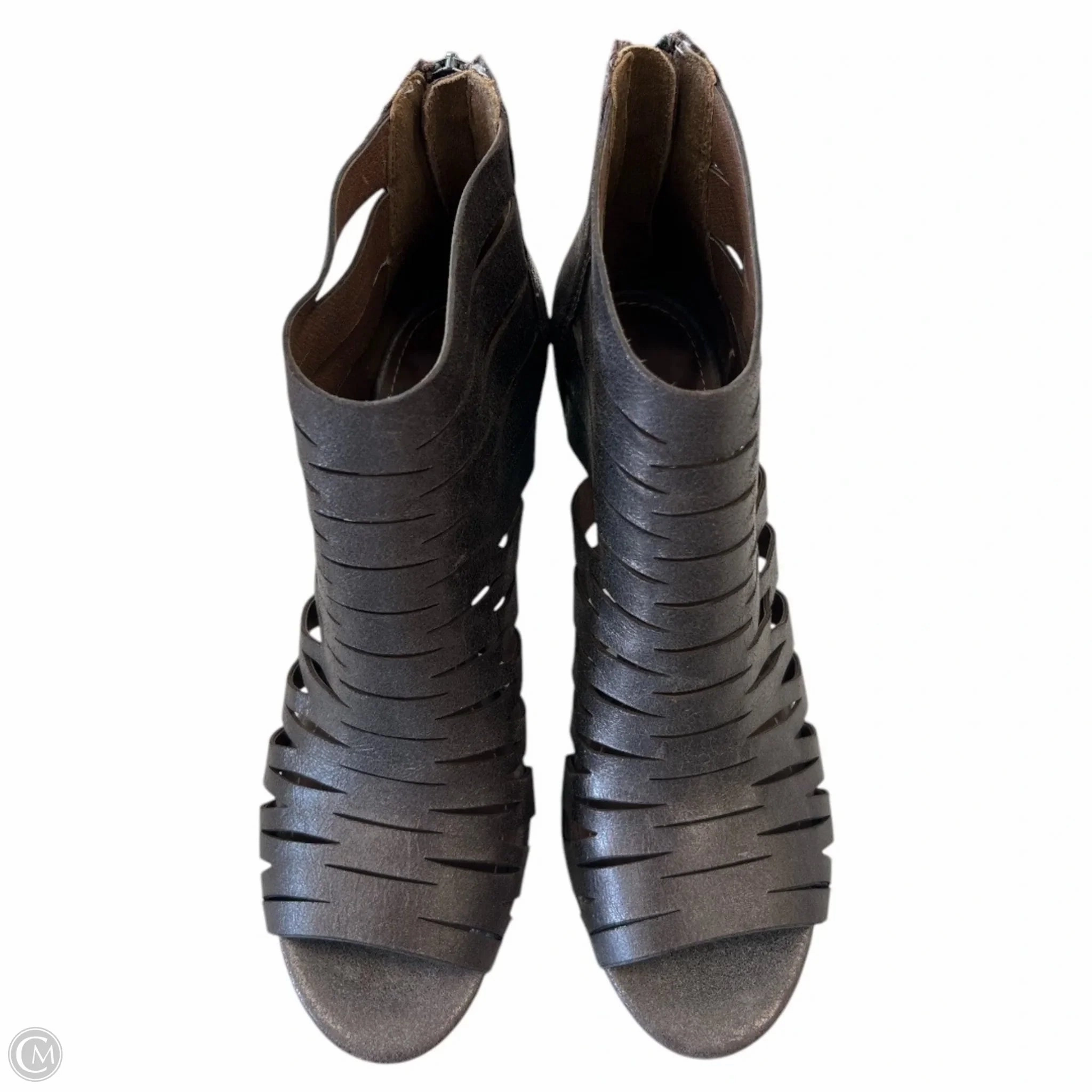 Shoes Heels Block By Donald Pliner In Taupe, Size: 6