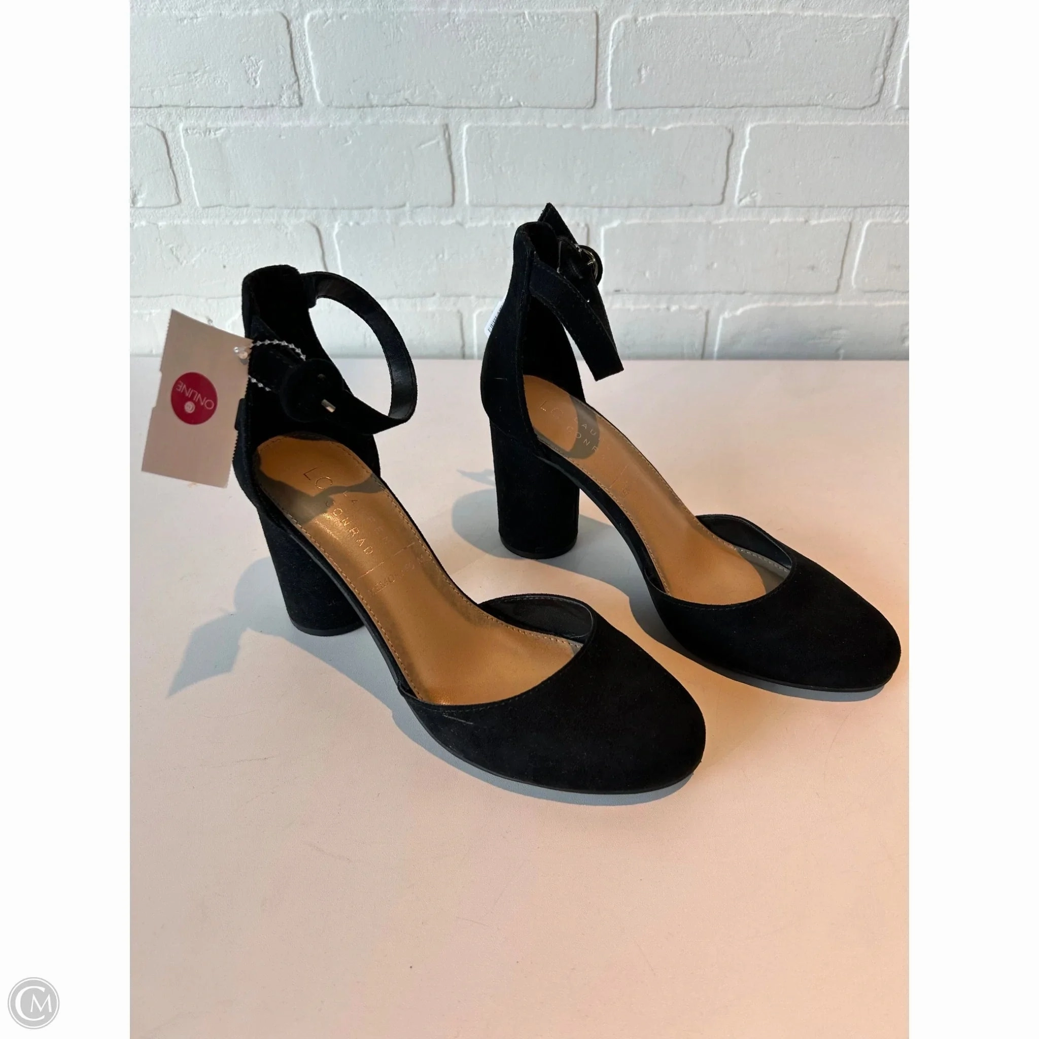 Shoes Heels Block By Lc Lauren Conrad In Black, Size: 8