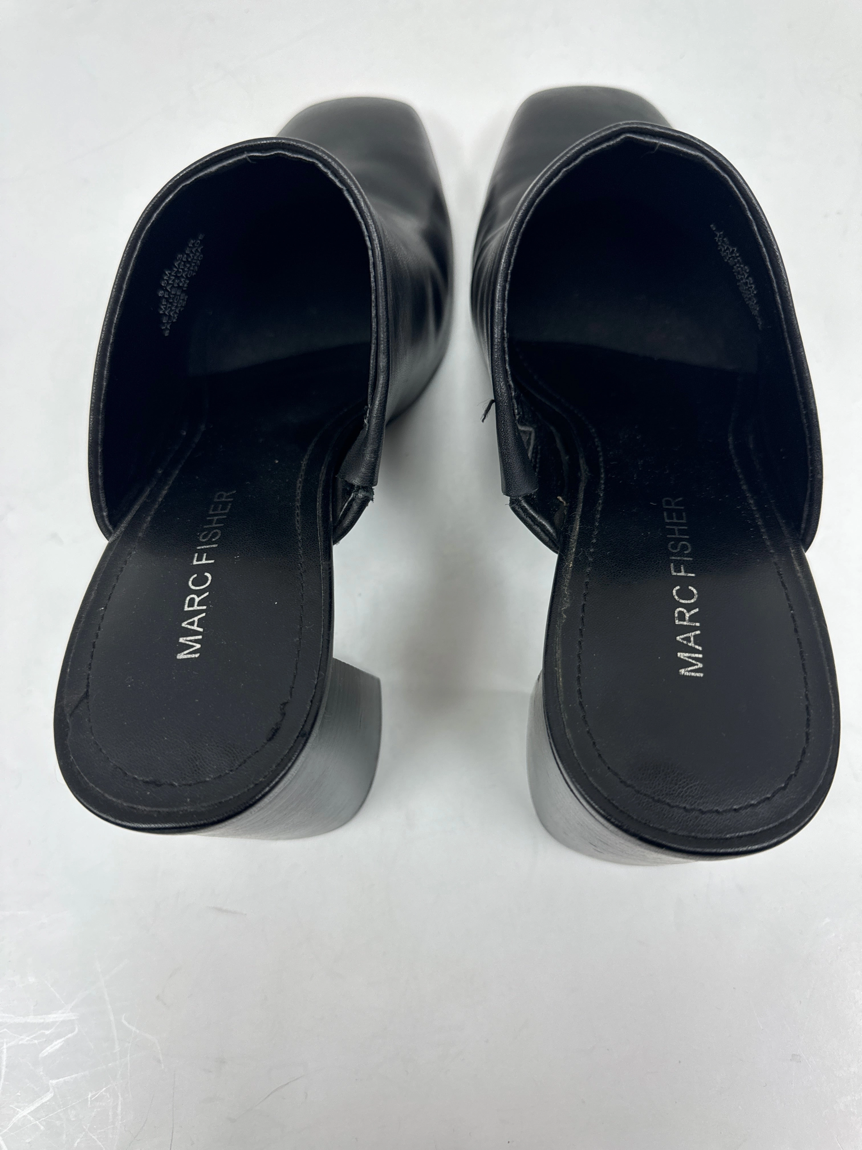 Shoes Heels Block By Marc Fisher In Black, Size: 8.5