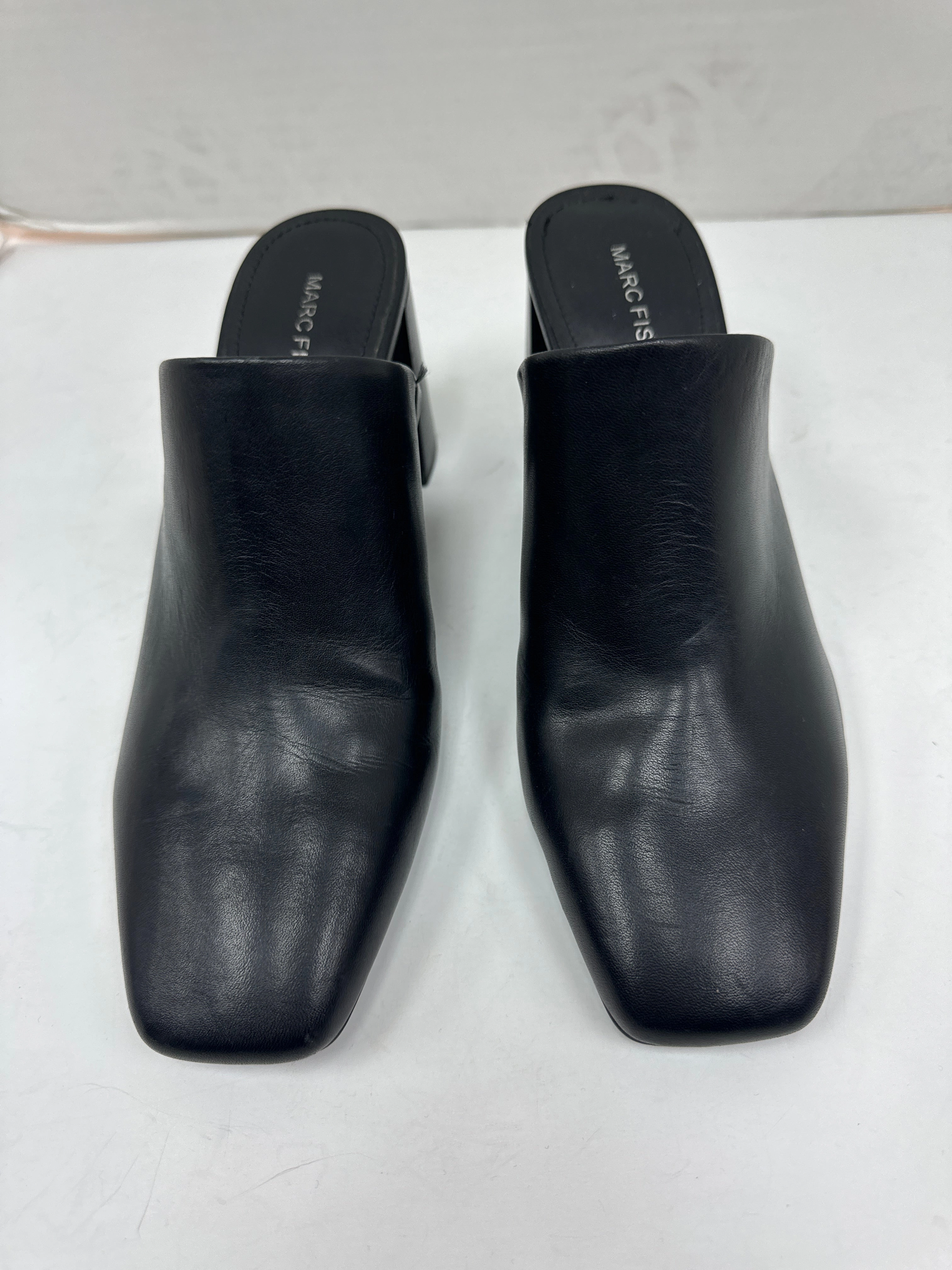 Shoes Heels Block By Marc Fisher In Black, Size: 8.5