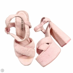 Shoes Heels Block By Public Desire In Pink, Size: 5
