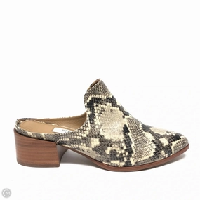 Shoes Heels Block By Steve Madden In Snakeskin Print, Size: 8