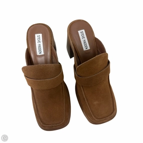 Shoes Heels Block By Steve Madden In Taupe, Size: 10