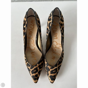 Shoes Heels Stiletto By Sam Edelman In Animal Print, Size: 8