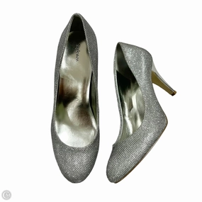 Shoes Heels Stiletto By Style And Company In Silver, Size: 9.5