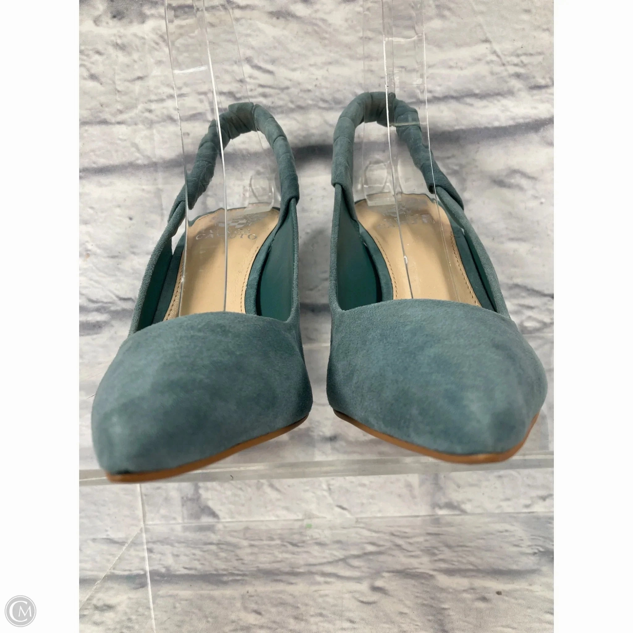 Shoes Heels Stiletto By Vince Camuto In Blue, Size: 7