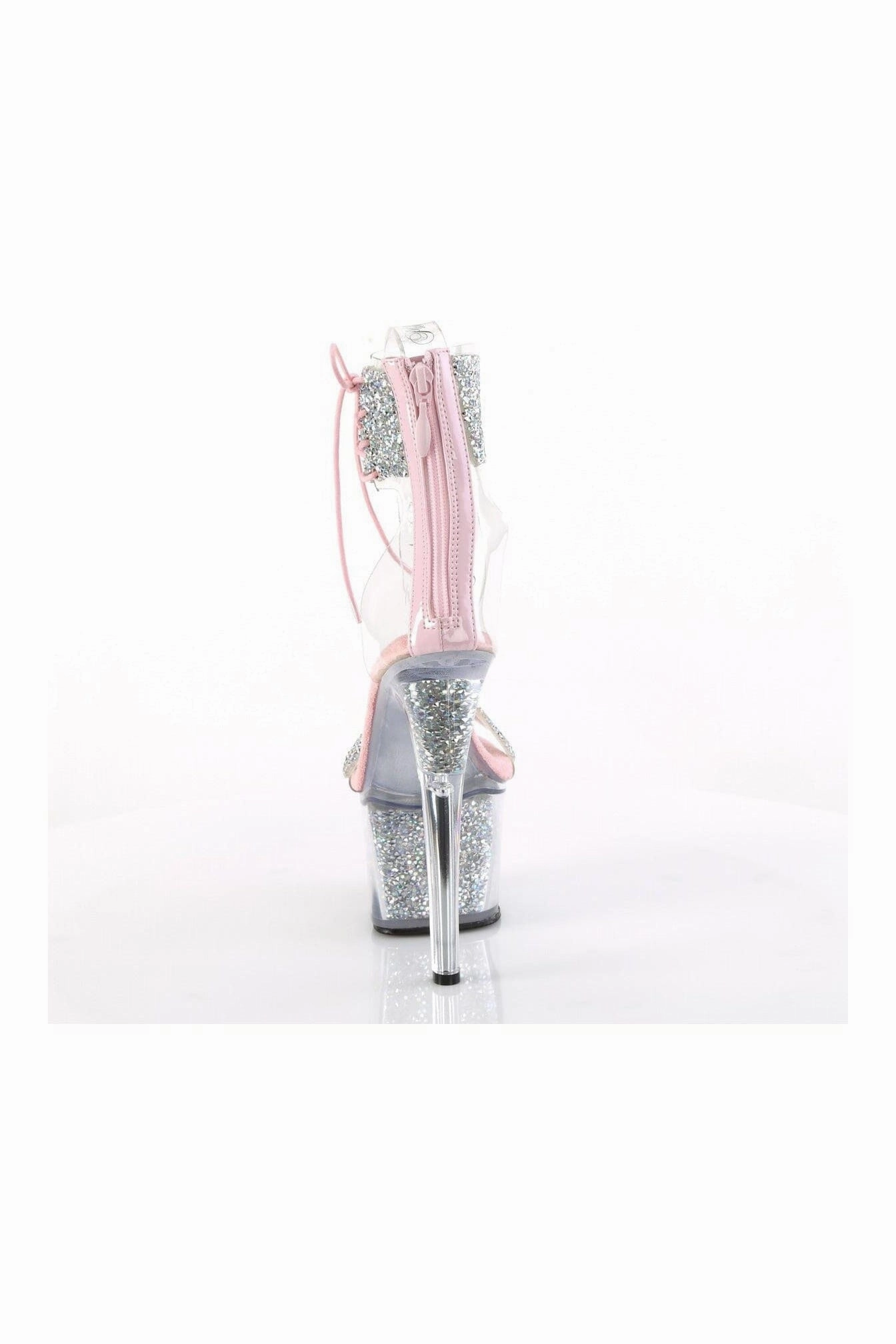 SKY-327RSI Silver Vinyl Sandal