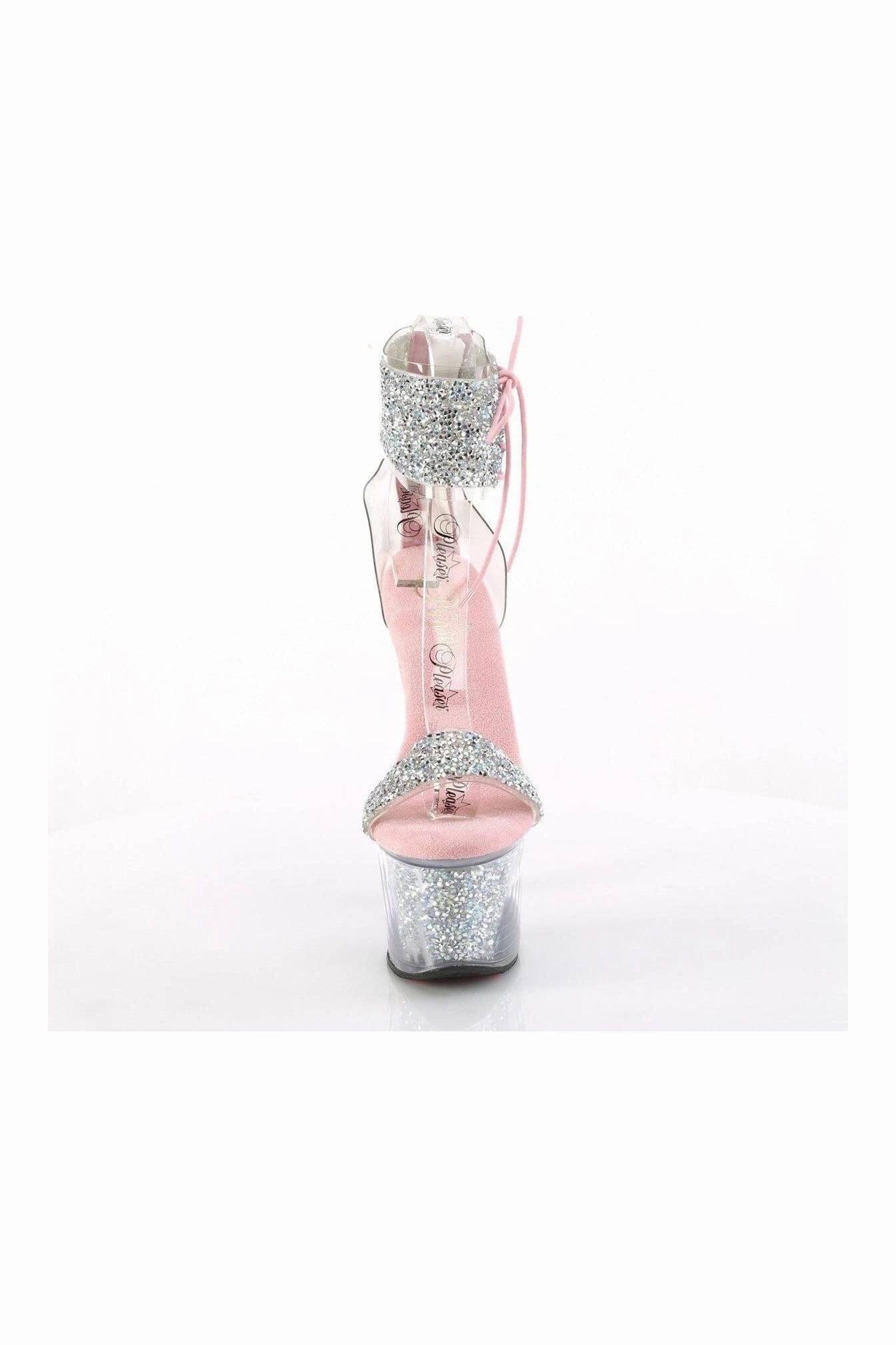 SKY-327RSI Silver Vinyl Sandal
