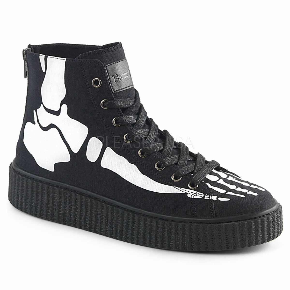 SNEEKER-252  Black Canvas