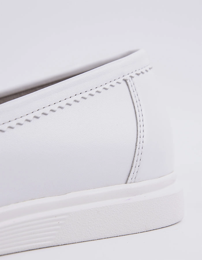 Sperry White Leather