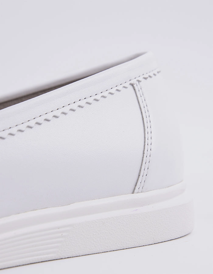 Sperry White Leather