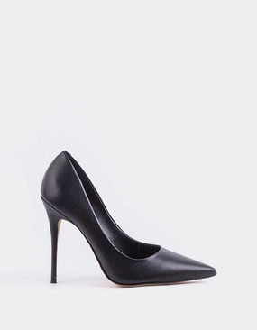 Teeva Black Leather