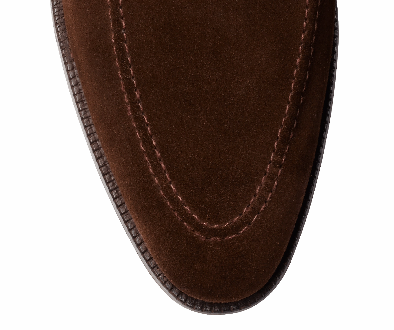 Teign Dark Brown Suede