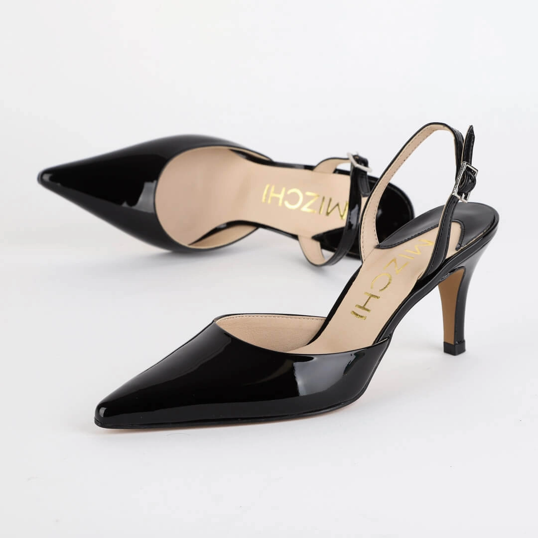 TESORO - patent leather slingback