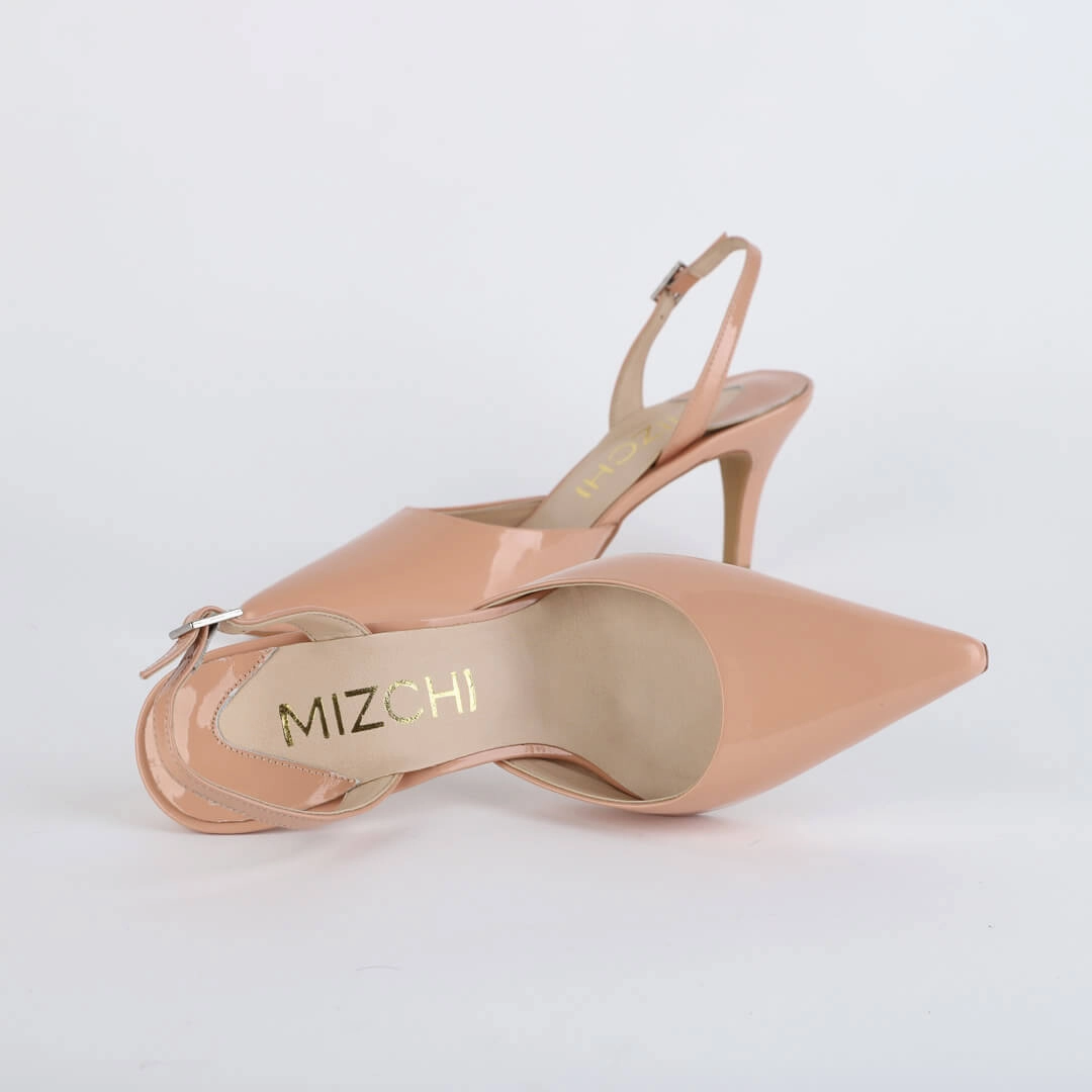 TESORO - patent leather slingback