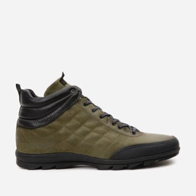 The Riga Green Suede Leather Casual Lace-Up Men Boots Final Sale!