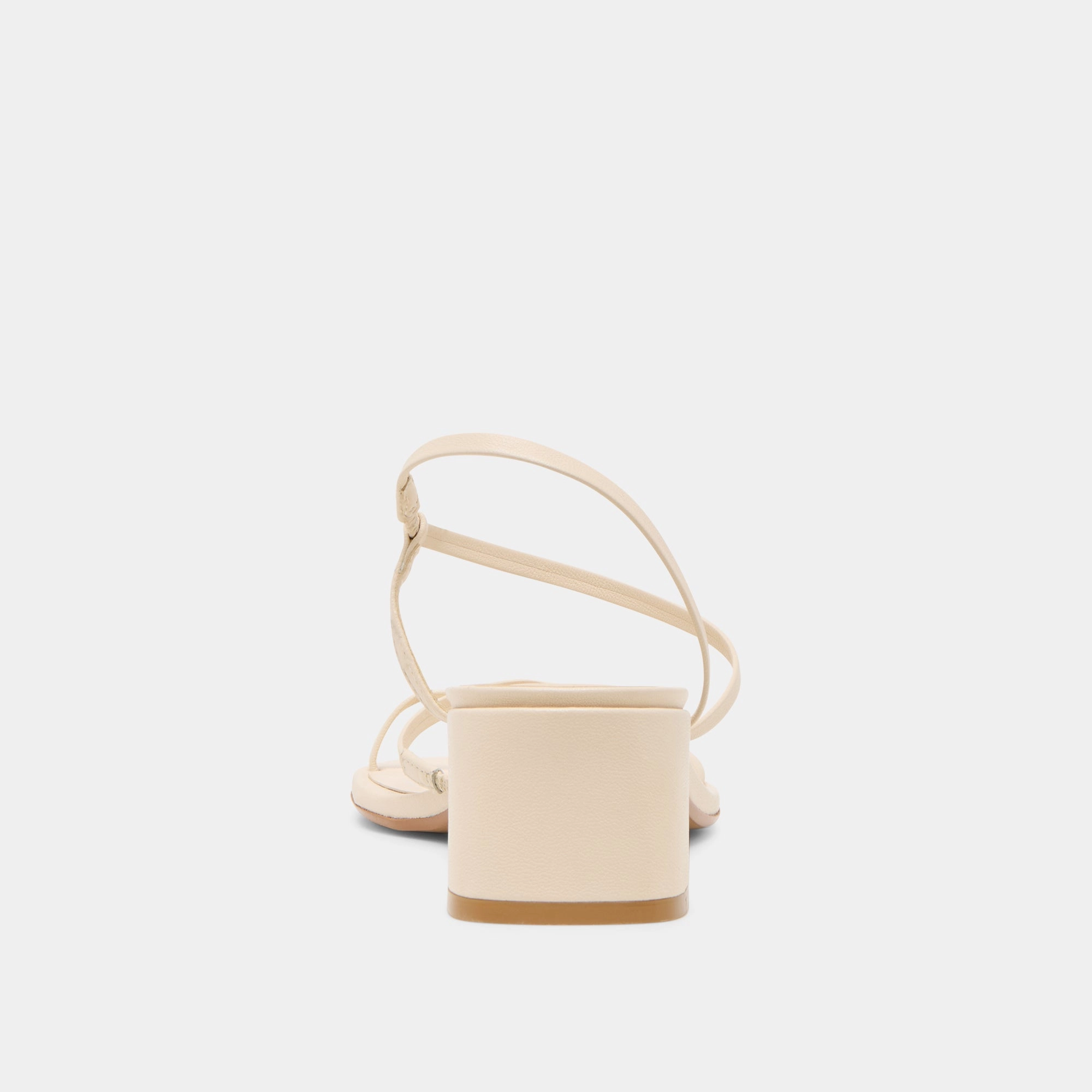 TRINI HEELS CREME LEATHER