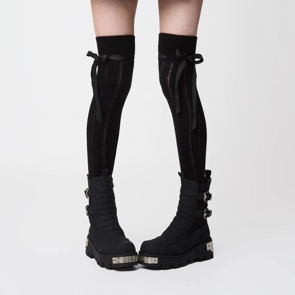 Uncanny Dodge Rogue Military Boots - Black