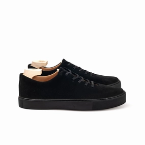 Upton Wholecut - Black Janus Calf Suede
