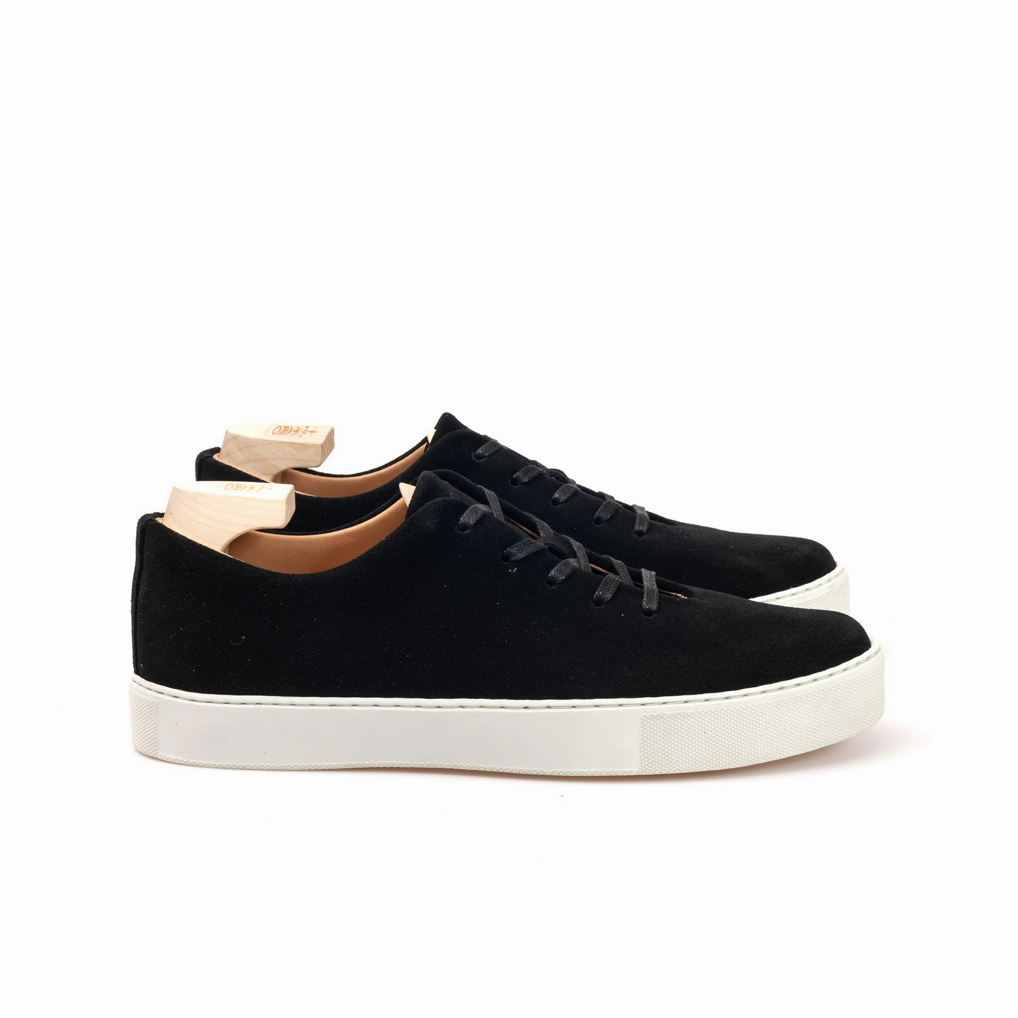 Upton Wholecut - Black Janus Calf Suede