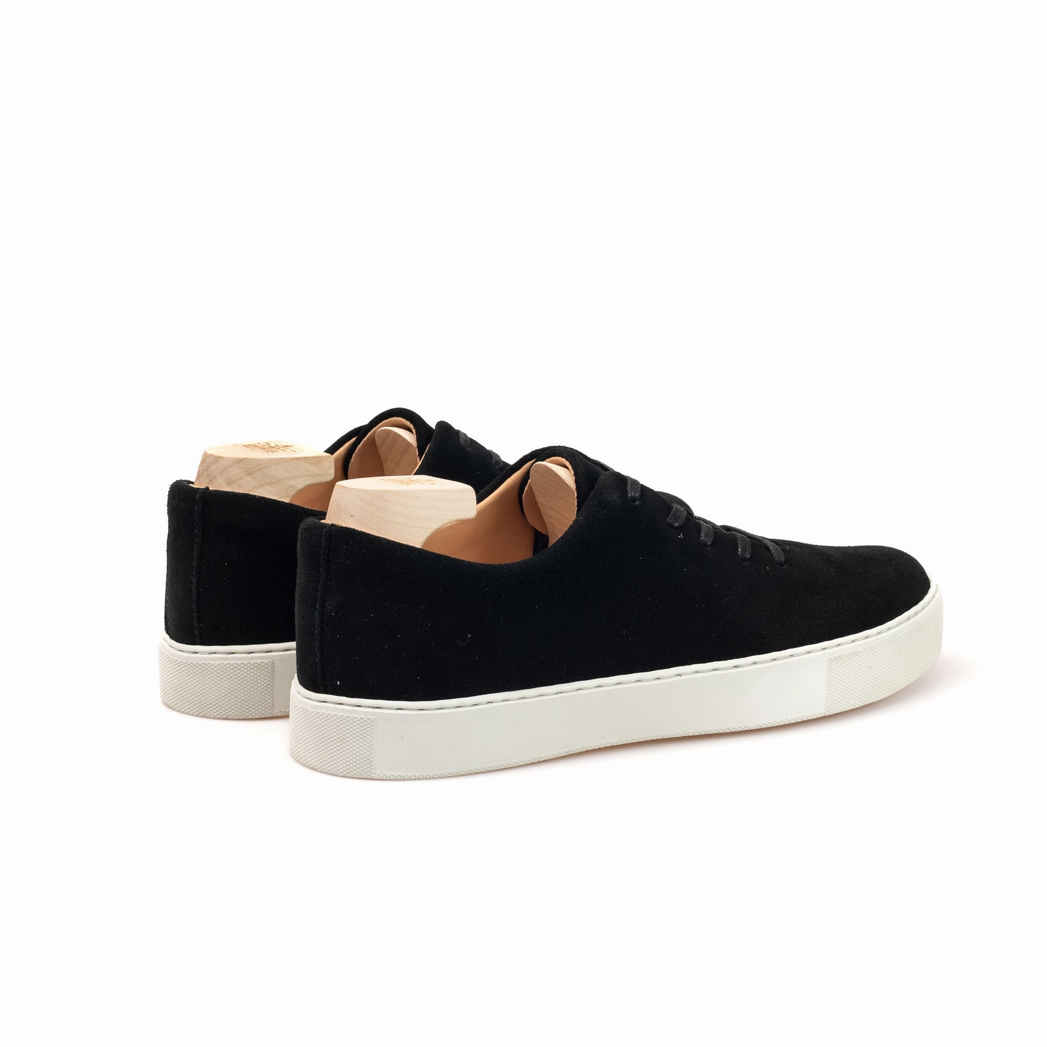 Upton Wholecut - Black Janus Calf Suede