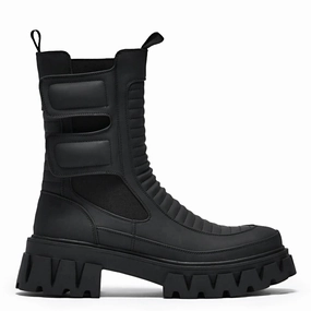 Vader Men's Padded Croft Boots-Black-Size 11-Clearance