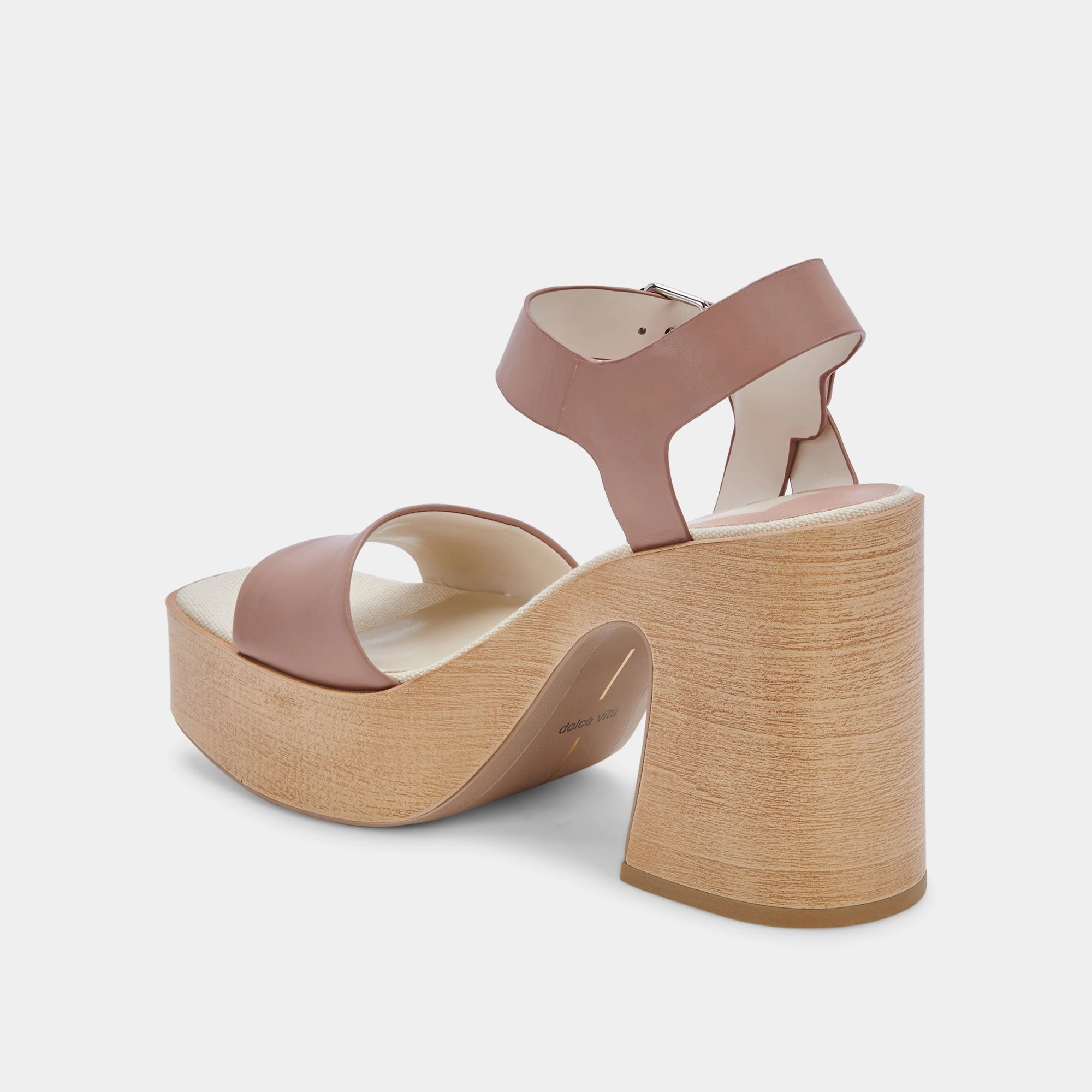 WALLIS HEELS CAFE LEATHER - re:vita