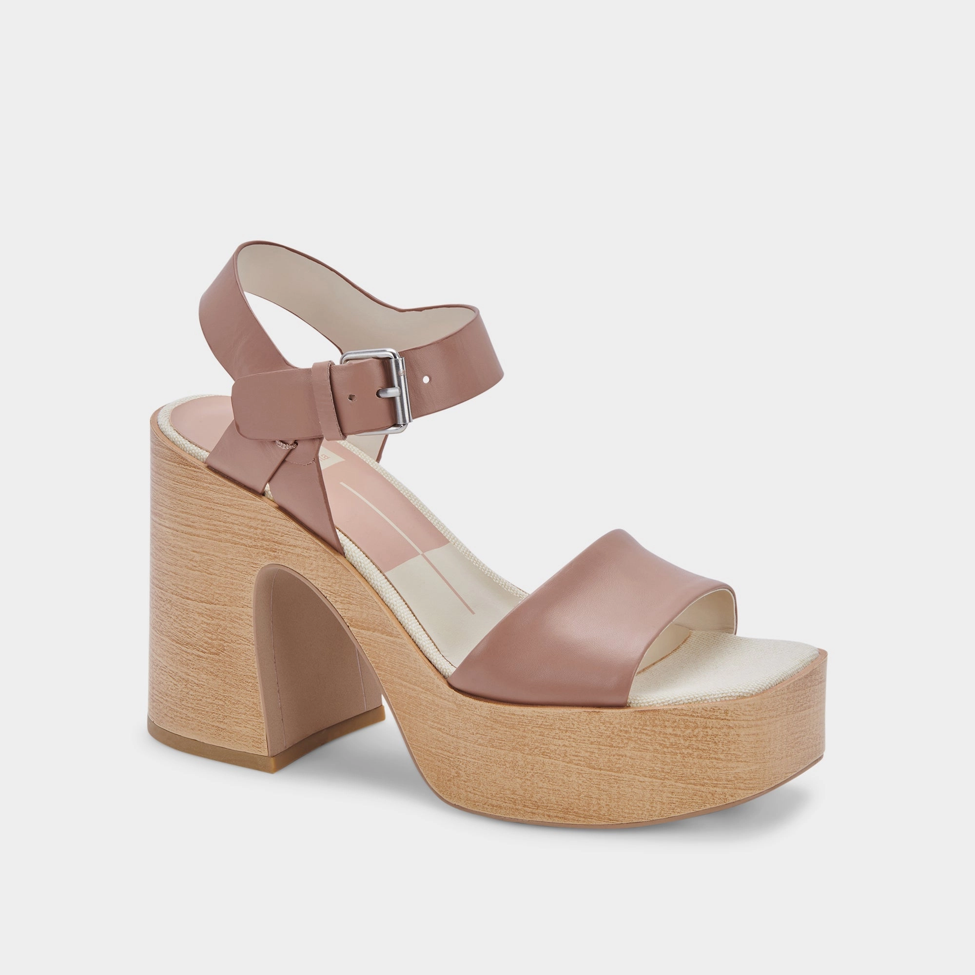 WALLIS HEELS CAFE LEATHER - re:vita