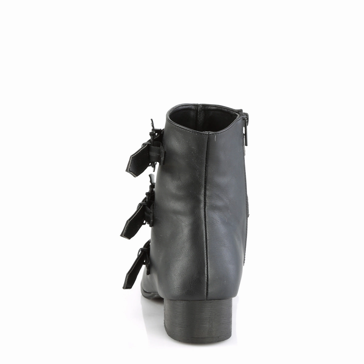 WARLOCK-50-B  Black Vegan Leather