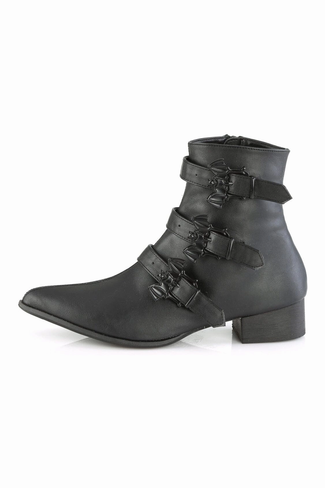 WARLOCK-50-B Vegan Leather Ankle Boot (Unisex)
