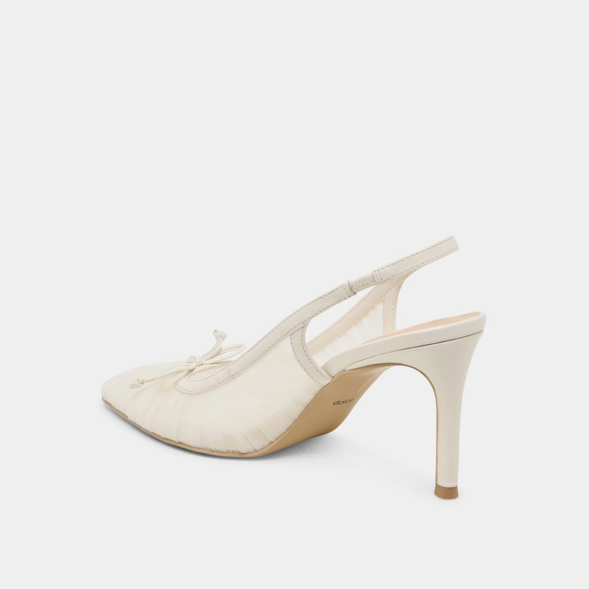 YELA HEELS WHITE TULLE