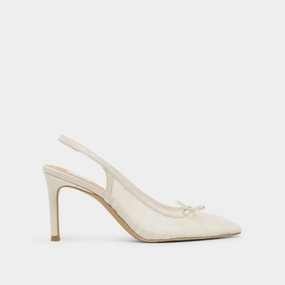 YELA HEELS WHITE TULLE