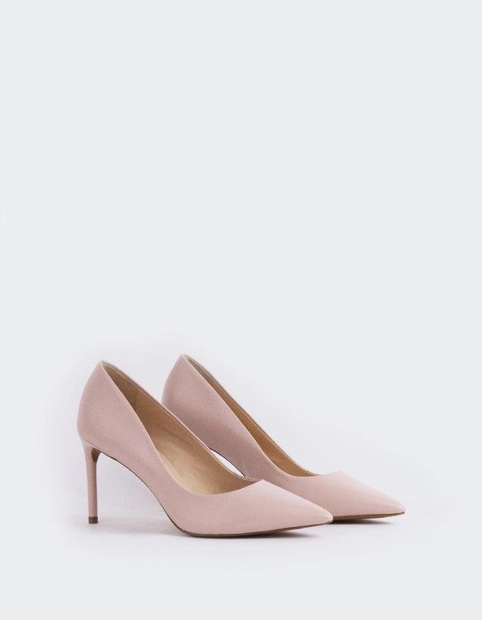 Zinnia Pink Leather