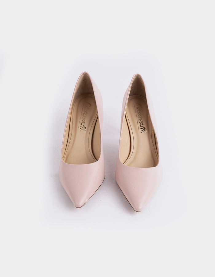 Zinnia Pink Leather