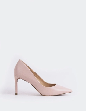 Zinnia Pink Leather